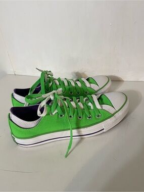 Converse All Stars in Lime Green